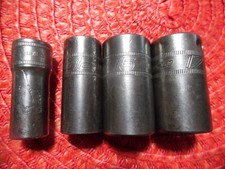 4 Snap On Semi Deep Impact Socket Imfms17 17 Imfms16 16 Imfms12 12 Imfms10a 10mm