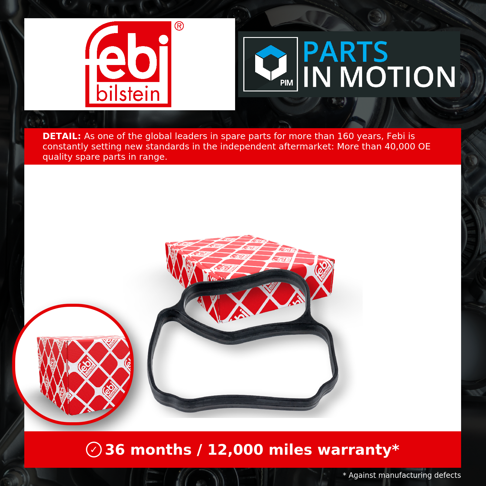Febi Bilstein Gasket 176385 - German Made Parts for Lasting Performance - Image 2