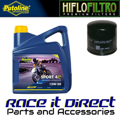 Öl & Filter Kit für Ducati 950 Hypermotard RVE 2021 Putoline & Hiflo