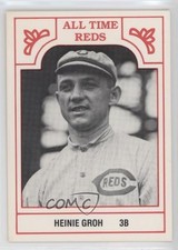 1986 TCMA All Time Cincinnati Reds Red/White Border Heinie Groh #8CR hg6