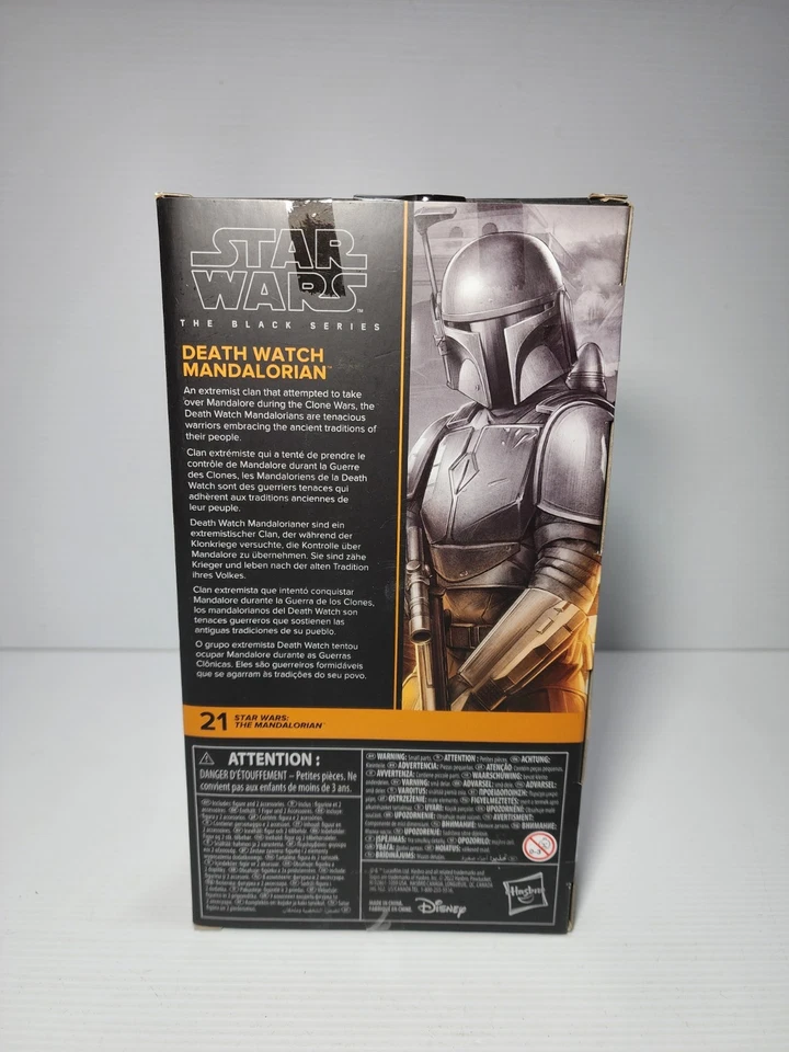 Star Wars: The Mandalorian - Death Watch Black Series 6” Scale Action Figure - image 3 of 4