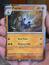 POKEMON PUPITAR SVP120 BLACK STAR PROMO COSMOS HOLOFOIL NM CARD