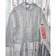 Rare Embroidered Arizona Cardinals Gray Sweater size XL NFL Football Merchandise