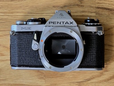 Asahi Pentax Me Body 35mm SLR Silver Camera Pentax ME Gehäuse Vintage Japan