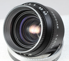 LEITZ WETZLAR 50MM F/4.5 FOCOTAR ENLARGING LENS W 17675 RING  CASE CLEAN GLASS