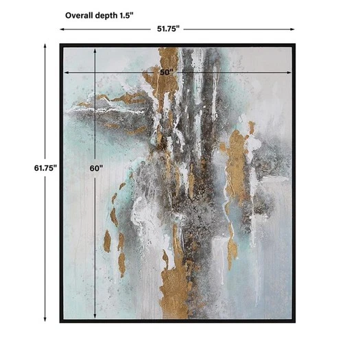 Uttermost Mountain Mist Wood Hand Painted Canvas in Multi-Color - Picture 8 of 8