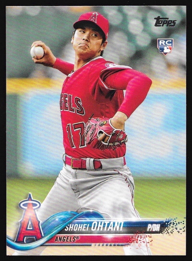 2018 Topps Update Shohei Ohtani #US1 Rookie RC Los Angeles Angels