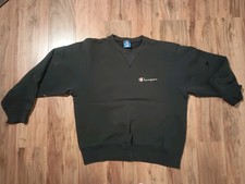 Vintage Champion Sweatshirt - 80s/90s Women's Medium Thrashed Stained