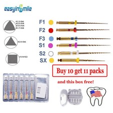 Dental Niti Rotary File SX-F3 25mm Golden Endodontic X-pro Gold Taper File