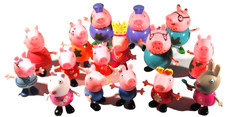 PEPPA PIG 16 Assorted FIGURES All Different Moving Arms  Legs