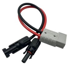 Efficient 50A For Anderson Connector to Solar Adapter for Outdoor Gear