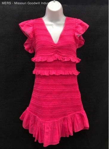 Women's Love Shack Fancy Pink Casual Dress - Size S