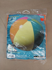 Vintage PoolMaster 46" Inflatable Vinyl Beach Ball 81146 117cm New in Package