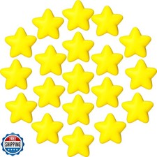 Blulu 30 Pieces Star Stress Ball Bulk Mini Foam Stress Relief Bal