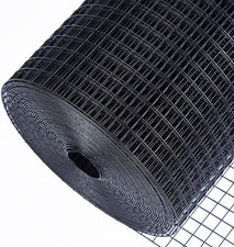 Black 1/2" Hardware Cloth 48"x50' - Durable Wire Mesh for Fencing  Projects