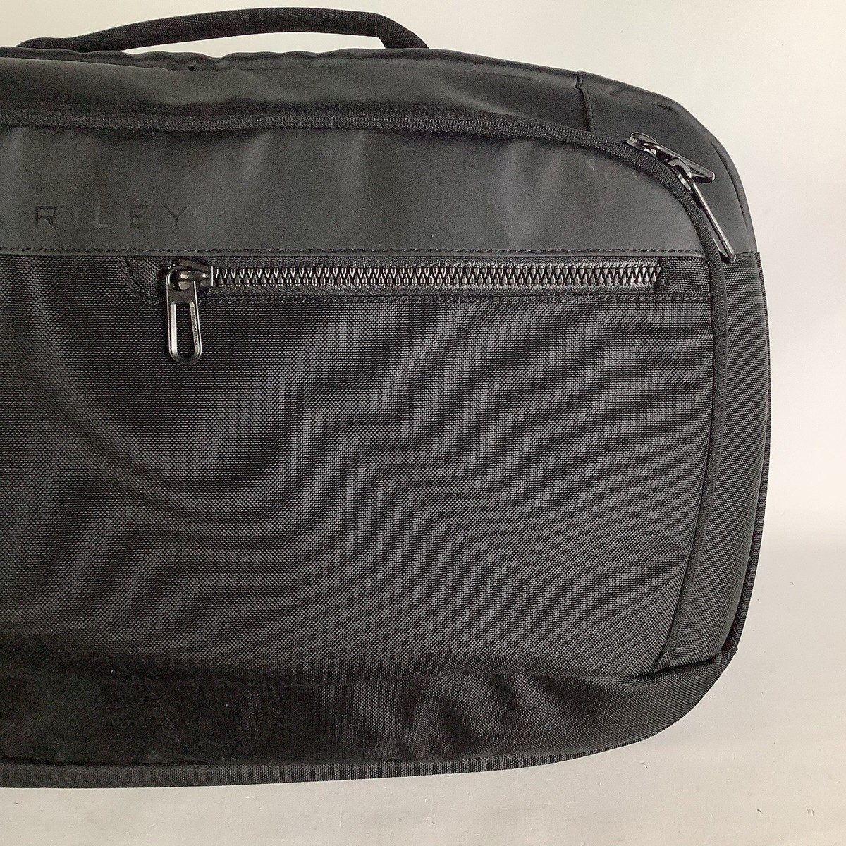 Briggs & Riley Black Convertible Backpack Duffle Bag - Carry On