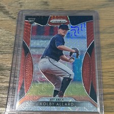 2019 Panini Prizm - Kolby Allard #25 Red Mojo Prizm /299 (RC)