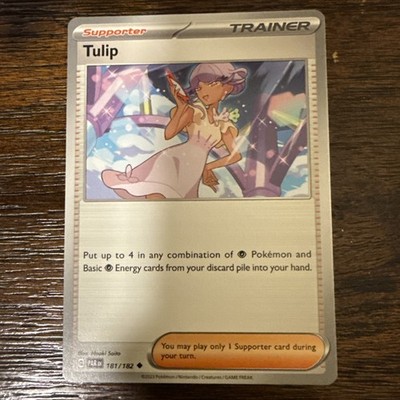 Tulip - 181/182 - Pokémon Paradox Rift 2023 - Uncommon Card NM