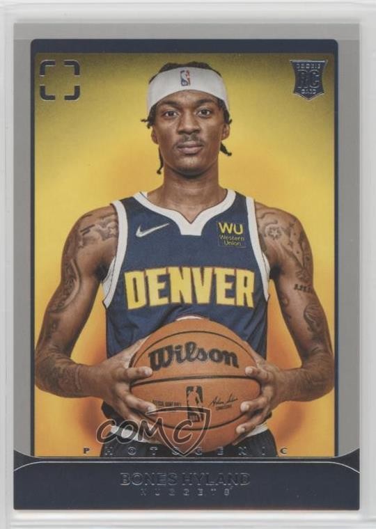 2021-22 Panini Photogenic Silver Bones Hyland #127 Rookie RC 0s5s