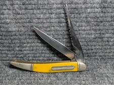 WESTERN USA no.751  2 Blade Fish Pocket Knife w/Scaler/ Hook Remover/Sharpener