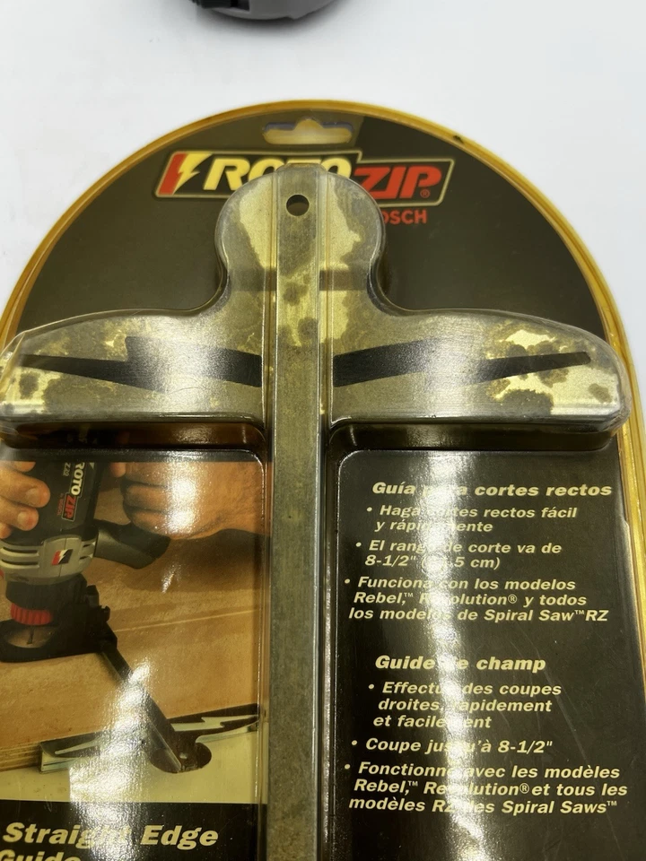 Rotozip Straight Edge Guide Attachment #43209 USA - Image 2 of 4