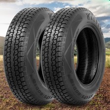 2PCS ST 175/80D13 Trailer Tires 175 80 13 Heavy Duty 6PR Load Range C Boat Cargo