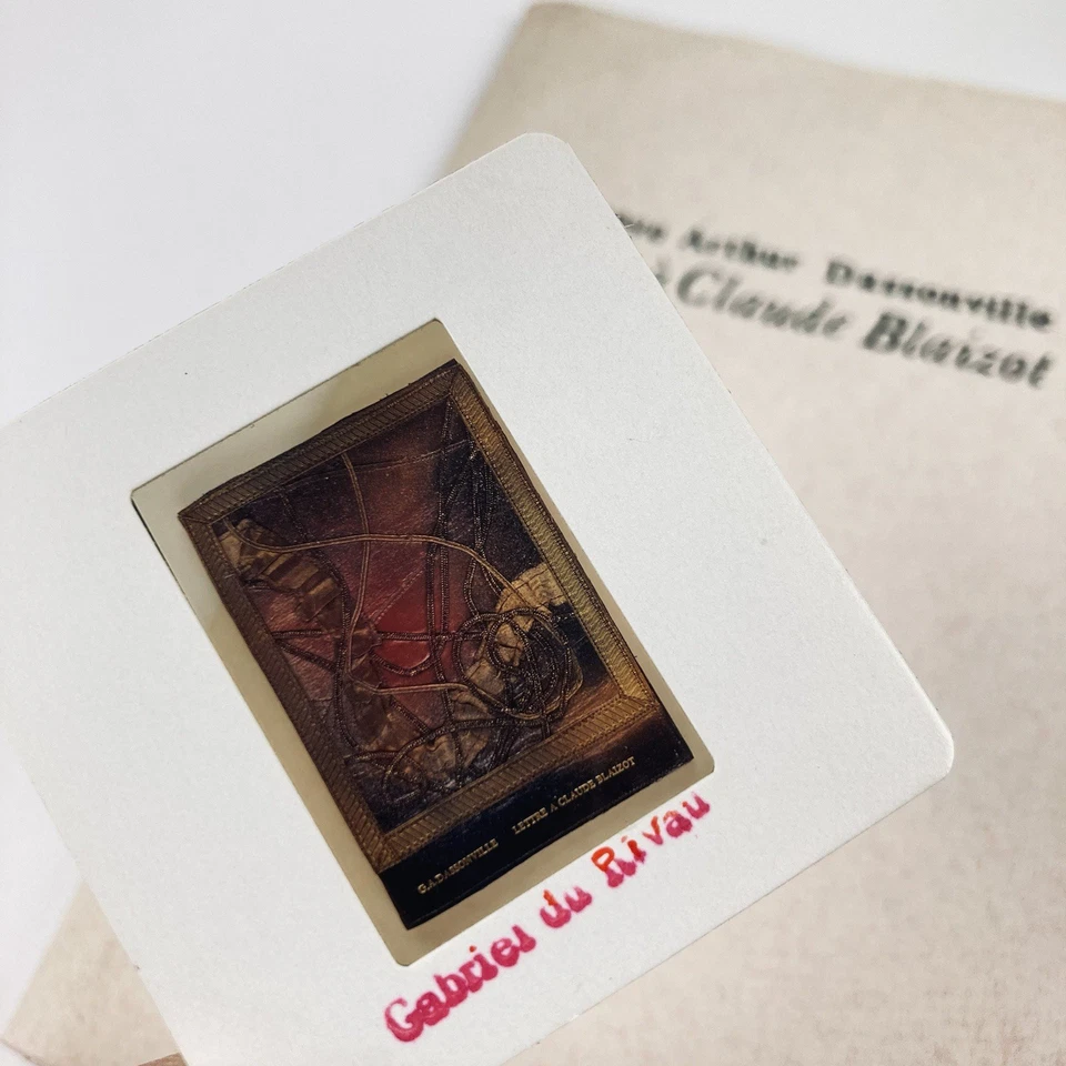 GUSTAVE ARTHUR DASSONVILLE : LETTRE À CLAUDE BLAIZOT . ENVOI SIGNÉ . N° 1/200 - Photo 2/4