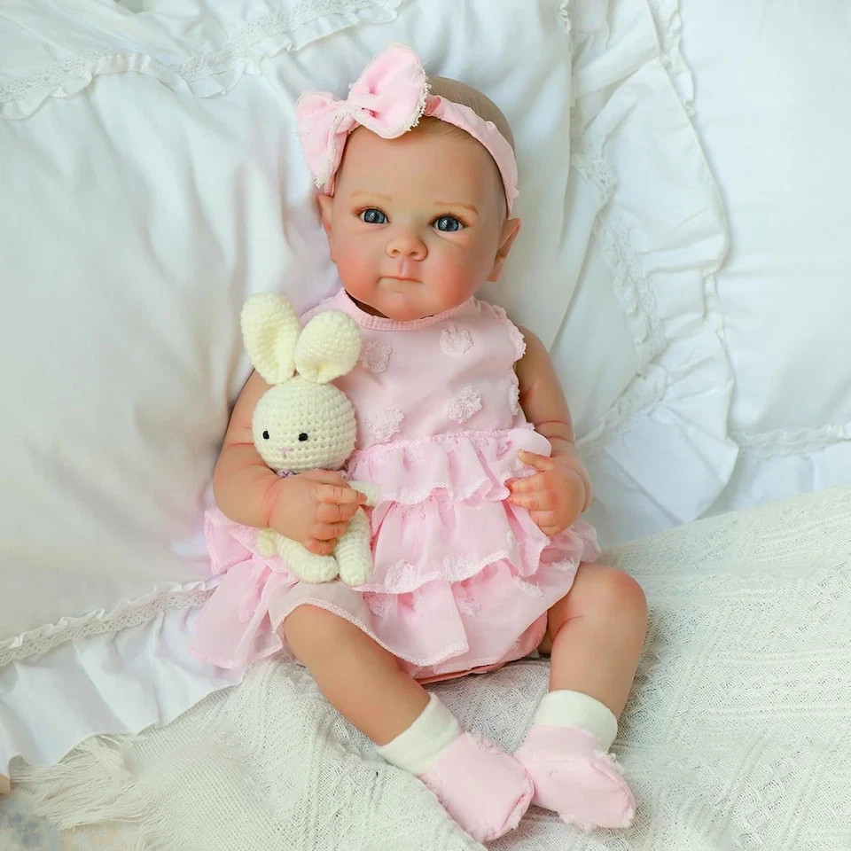 Reborn Baby Dolls Silicone Full Body 20 Inch Waterproof Realistic Newborn Baby