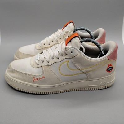 Nike Air Force 1 '07 'Peace x Rock And Roll' Mens Size 10.5 Casual Sneakers