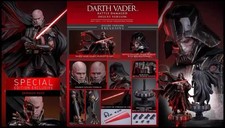 New Hot Toys DX45B Star Wars Darth Vader Battle Damaged Deluxe  Special Ver.