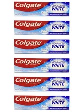 6 x Colgate Advanced White Toothpaste 100ml / 150g 21.65 per litre