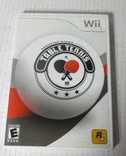 Rockstar Games Presents Table Tennis (Nintendo Wii, 2007) CIB
