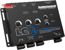 Audiocontrol Lc7I Black 6-Channel Line Output Converter with Bass Restoration