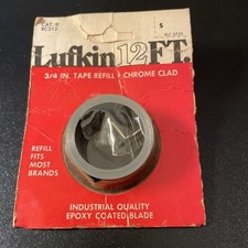 Lufkin RC312 3/4" x 12' Chrome Clad Replacement Blade Refill NOS