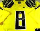 Marcus Mariota / Autographed Inscribed Oregon Ducks Nike Football Jersey / BAS