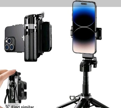 Portable Mini Selfie Stick Tripod with Bluetooth Remote for iPhone/Android Phone