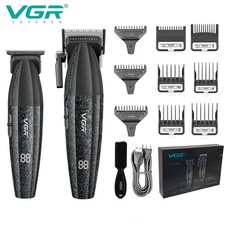 Electric Hair Clipper Barber Hair Cutting Machine 9000 RPM Haircut Metal