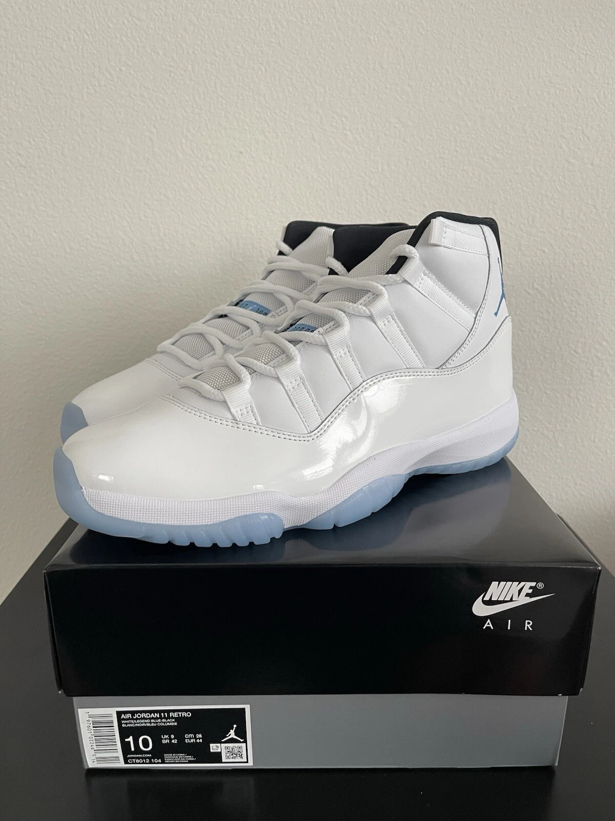 Air Jordan 11 Retro Legend Blu CT8012 104 Taglia 10 Uomo Nuove Autentiche Esaurite