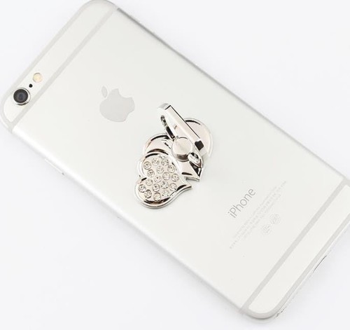 Universal 360 Rotating Crystal Finger Ring Stand Holder For Cell Phone / Tablet - Picture 19 of 57