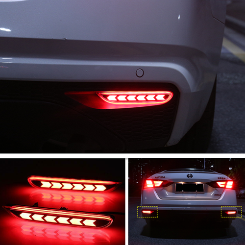For 2019 2020 NISSAN ALTIMA LED Rear Fog Light Tail Bumper Light Sets