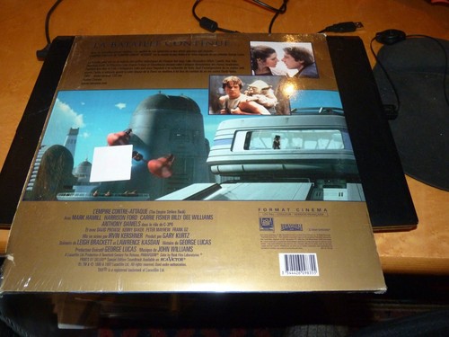 LASERDISC "STAR WARS : L'EMPIRE CONTRE-ATTAQUE" - Picture 2 of 2
