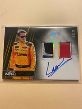 A17,045 - 22018 Panini Prime Dual Material Autographs Holo Gold #21 Landon Cassi