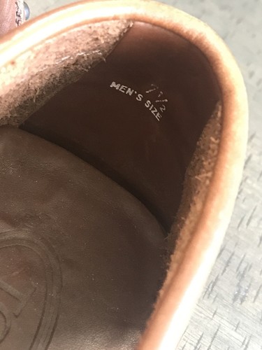 Tods Mens Loafers Leather Driving Moccasin Shoes Italy Men's size 7.5 - Picture 10 of 10