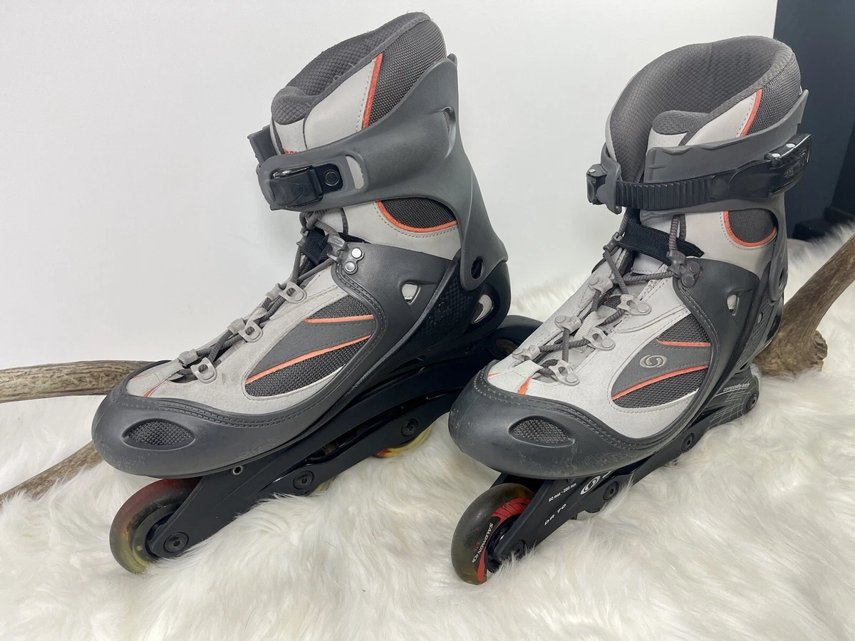 Af storm Mose album SALOMON DR-70 Inline Rollerblades Men's 12 Skates Gray CoolFit Shock  Absorber | eBay