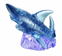 3d Crystal Puzzle Shark , New, Free Shipping on sale 3d Crystal Puzzle Shark , New, Free Shipping on sale