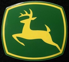John Deere Sticker Large 5 X 4 12 Glossy Thick Waterproof Outdoor Use. John Deere Sticker Large 5 X 4 12 Glossy Thick Waterproof Outdoor Use.
