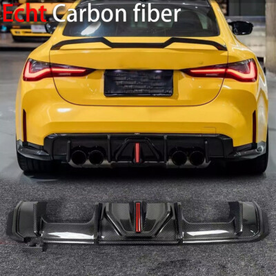 Carbon Fiber Rear Diffuser Rear Bumper Diffuser For BMW G80 M3 G82 G83 M4 2020-24