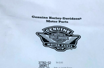 OEM NOS Genuine Harley Davidson sportster clutch cover gasket P/N