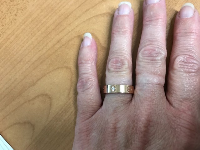 cartier yellow diamond earrings