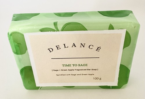 Time To Sage Natural SLS SULPHATE FREE Soap Bar Bath, Shower, Sage, Apple 🍏 - Picture 1 of 8